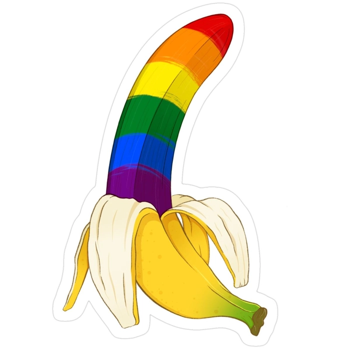 Sticker LGBT tạo điểm nhấn màu sắc