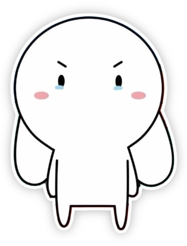 Sticker thỏ bảy màu messenger phổ biến