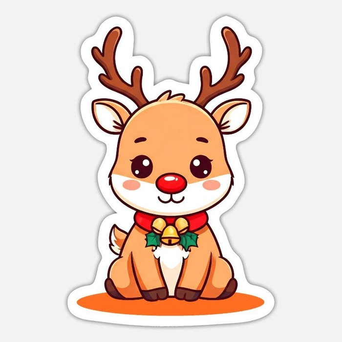 Sticker cây thông Noel lung linh