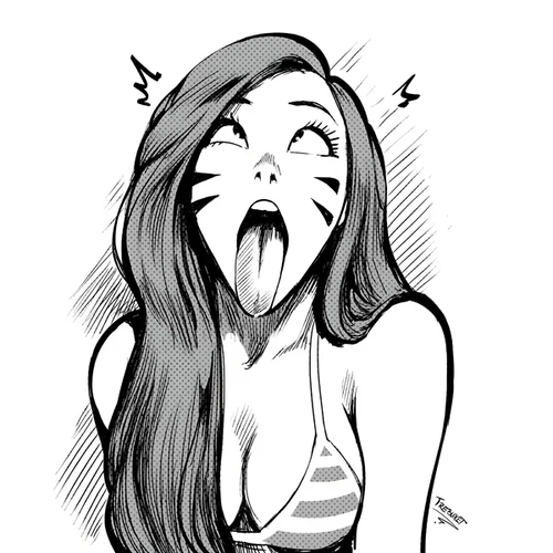 Sticker dâm đãng phong cách sexy