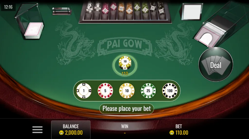 Đôi nét về game bài paigow online