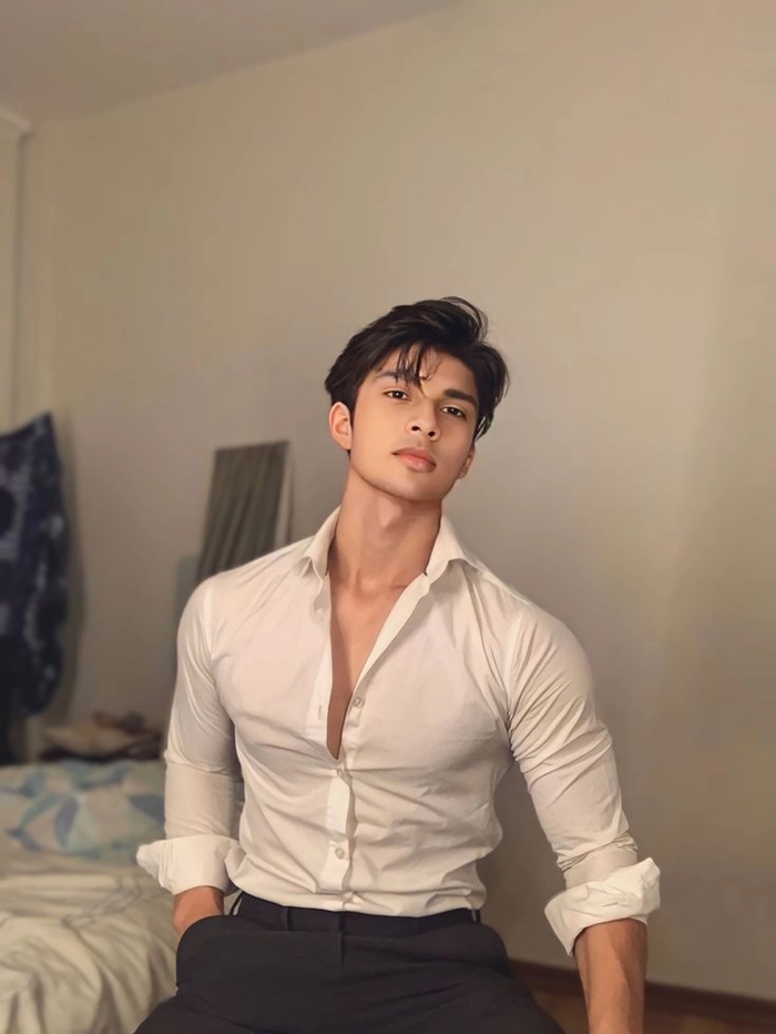 Ảnh trai đẹp Việt Nam che mặt phong cách bí ẩn