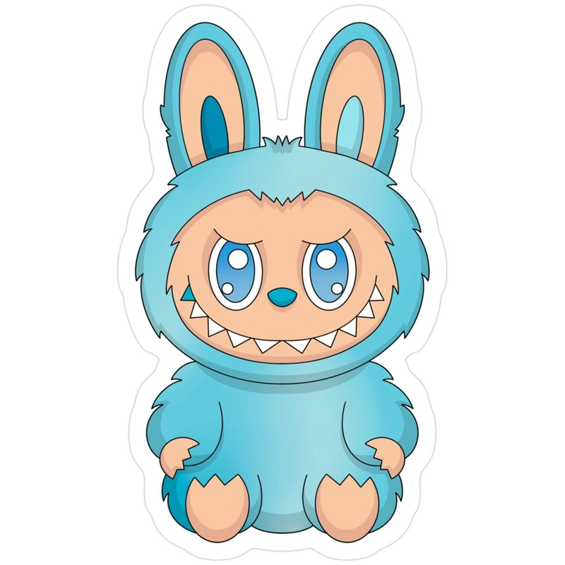 Hình Labubu sticker chất lượng cao