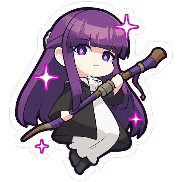 Hình dán sticker anime mini