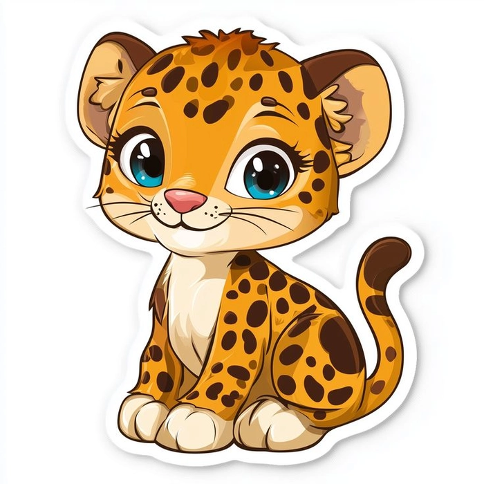 Hình sticker con vật cute dễ lưu và sử dụng