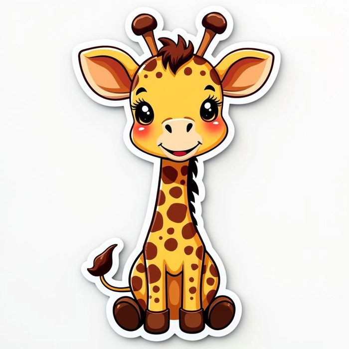 Hình sticker con vật cute lan tỏa năng lượng tích cực