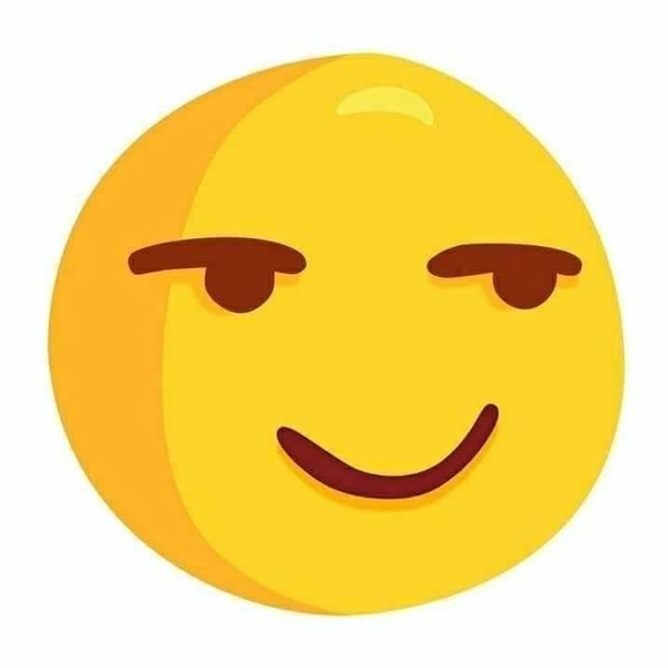 Hình sticker mặt cười dùng chat