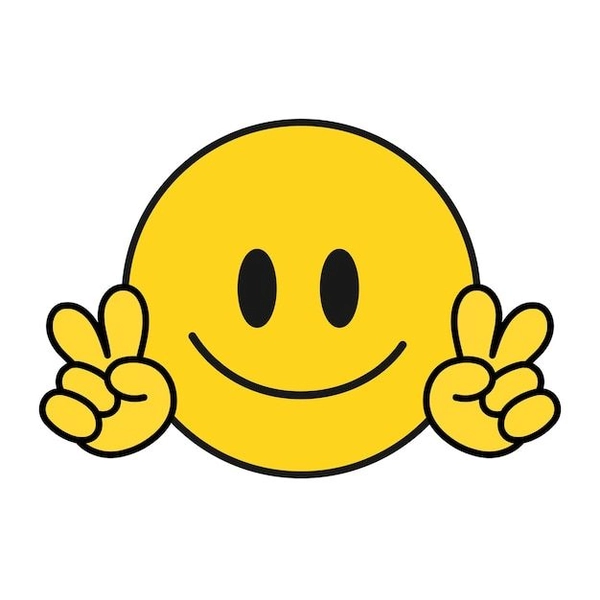 Hình sticker mặt cười sinh động