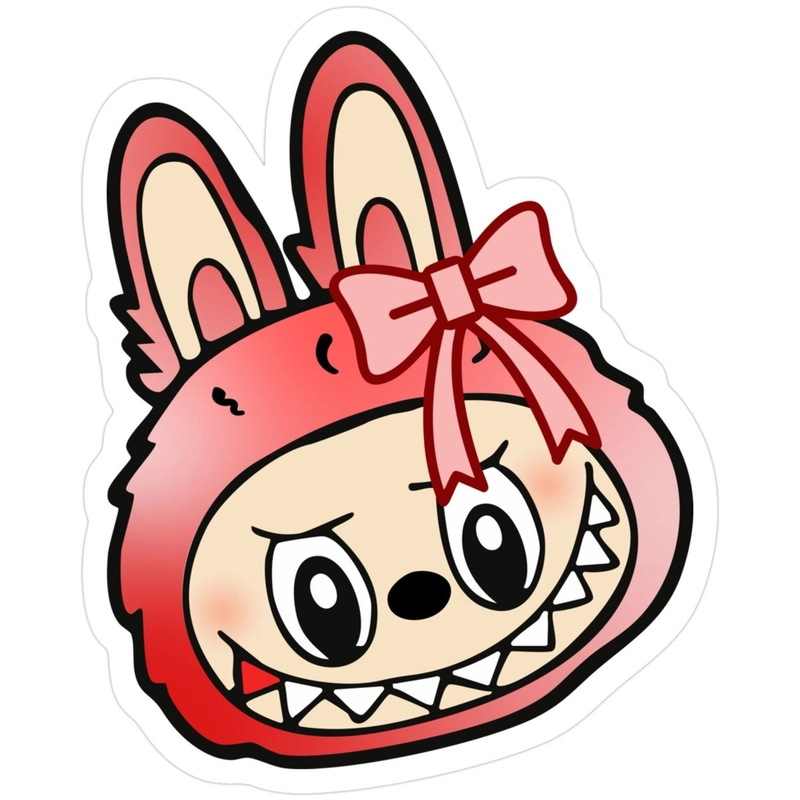 Labubu sticker biểu cảm hài hước