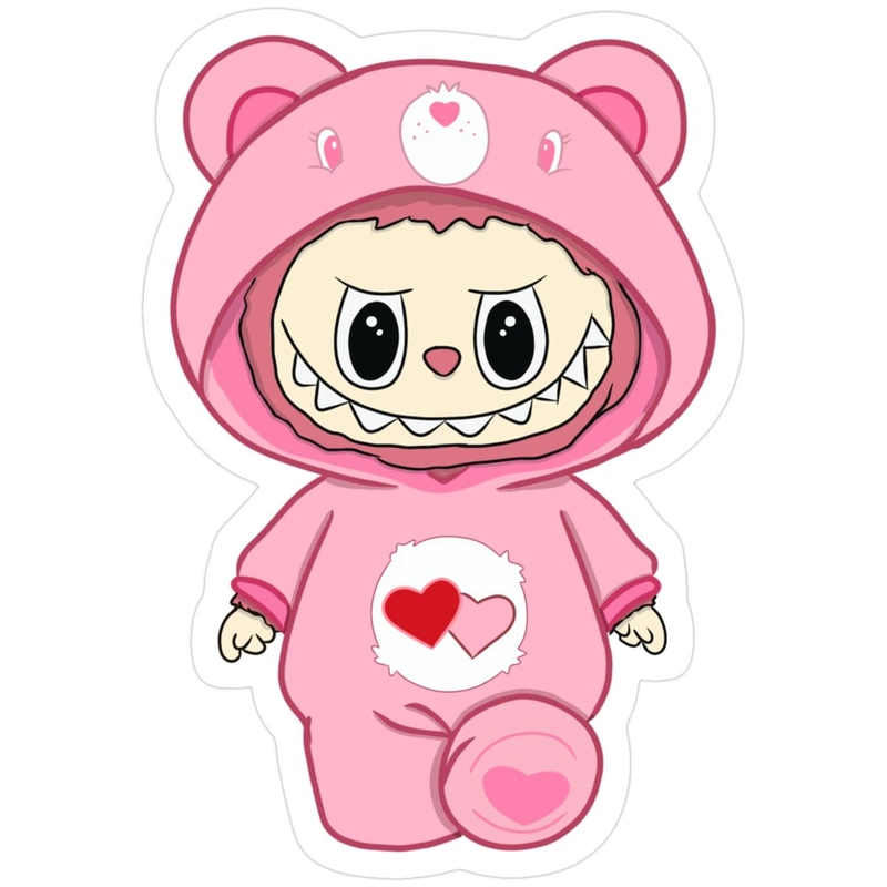 Labubu sticker biểu cảm ngộ nghĩnh