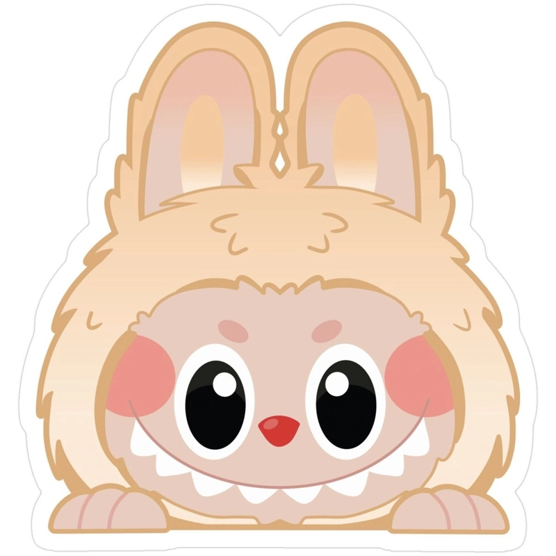 Labubu sticker dùng bình luận