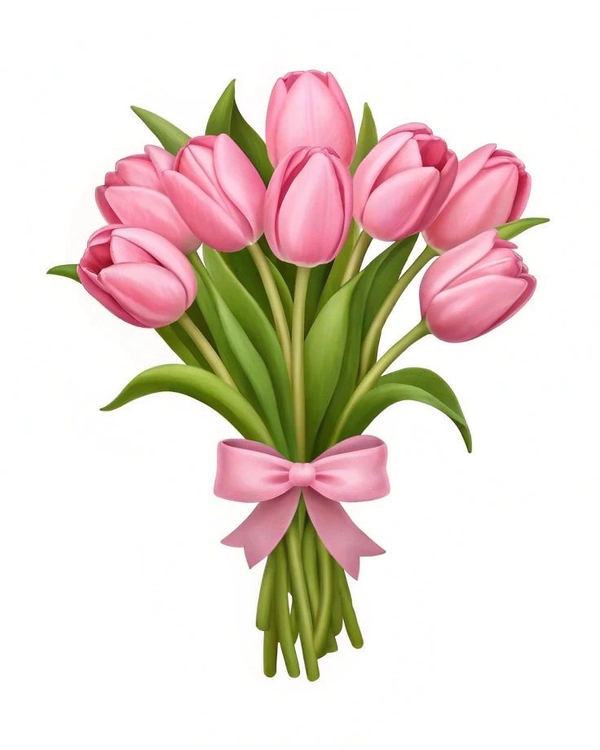 Nhãn dán sticker bông hoa xinh