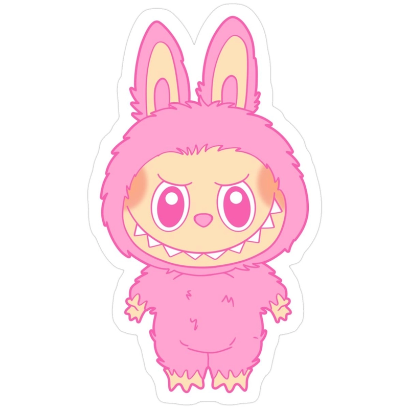 Sticker Labubu đáng yêu cá tính