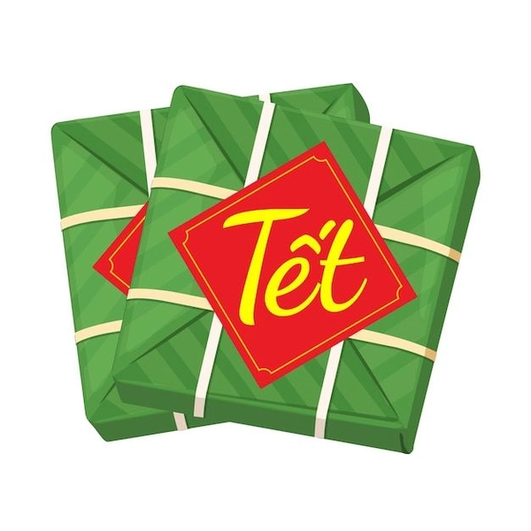 Sticker Tết cute phong cách dễ thương