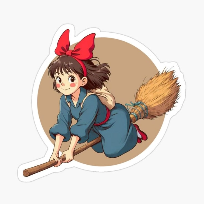 Sticker anime cute dùng chat