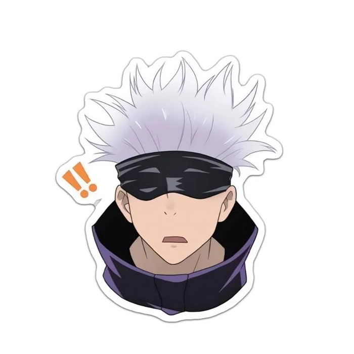 Sticker anime girl hot trend