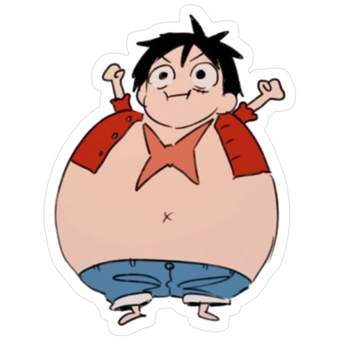 Sticker anime nữ đáng yêu