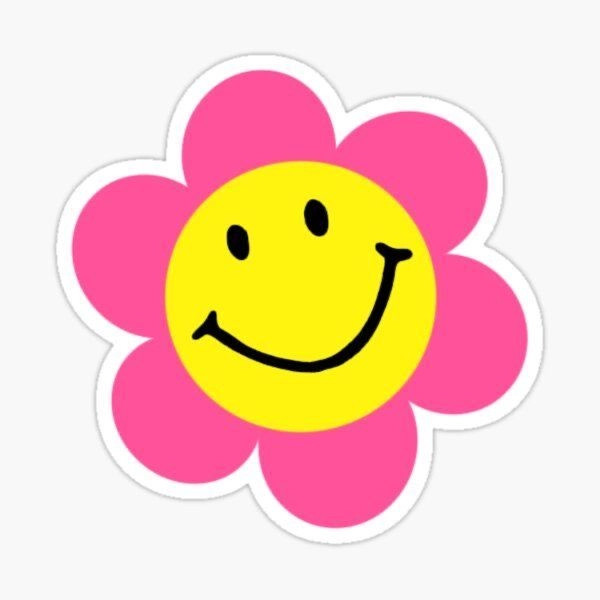 Sticker bó hoa rõ nét