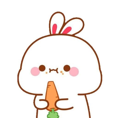 Sticker con thỏ cute dùng chat