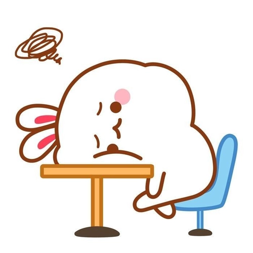 Sticker con thỏ cute pastel