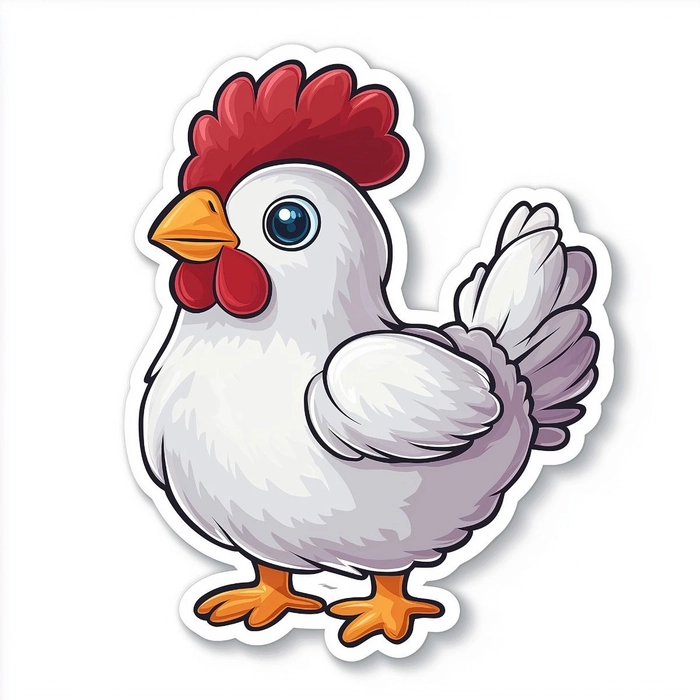 Sticker con vật cute siêu dễ thương cho chat