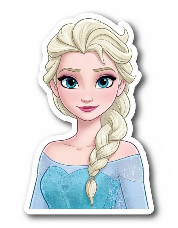 Sticker công chúa cho bé với màu sắc nhẹ nhàng