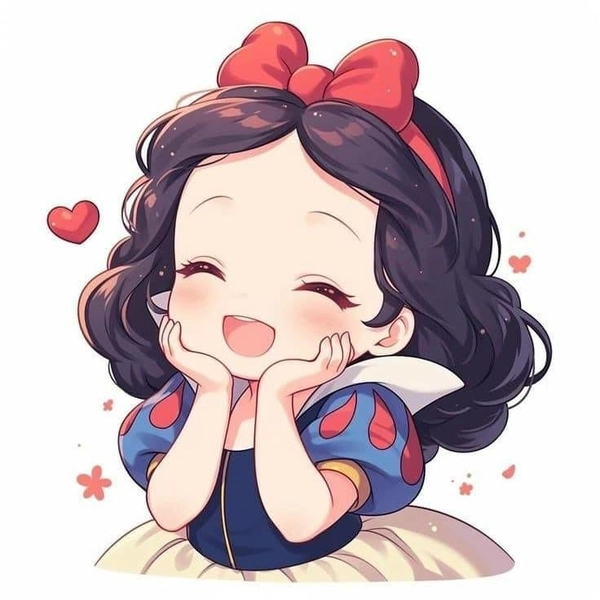 Sticker công chúa thay đồ phong cách cute