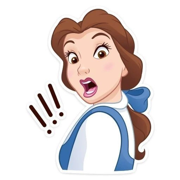 Sticker công chúa thay đồ với nhiều kiểu khác nhau