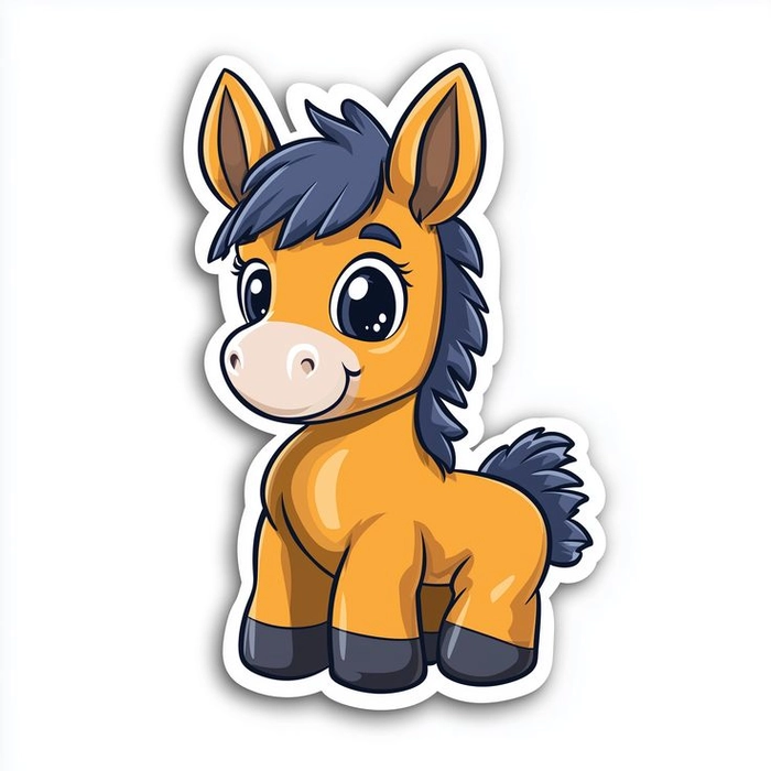 Sticker hình con vật cute cho hội bạn thân