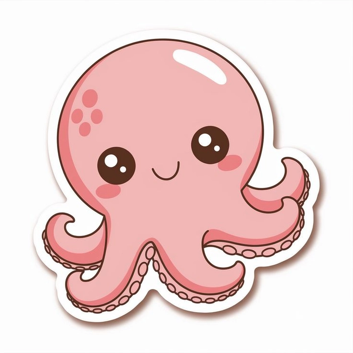 Sticker hình con vật cute tạo cảm giác vui vẻ