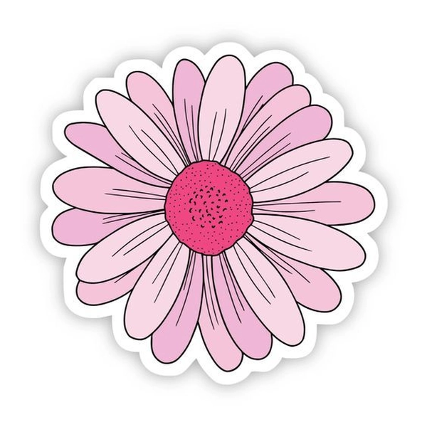 Sticker hoa pastel tinh tế