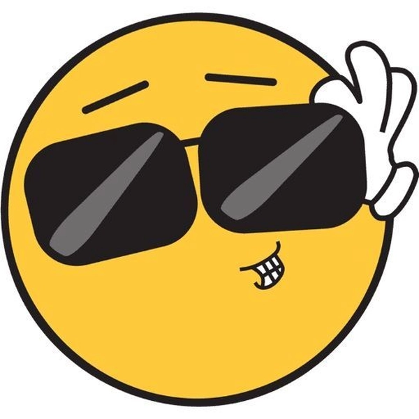 Sticker mặt cười cute phong cách trẻ