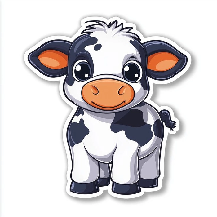 Sticker vẽ con vật chibi cute phù hợp xu hướng