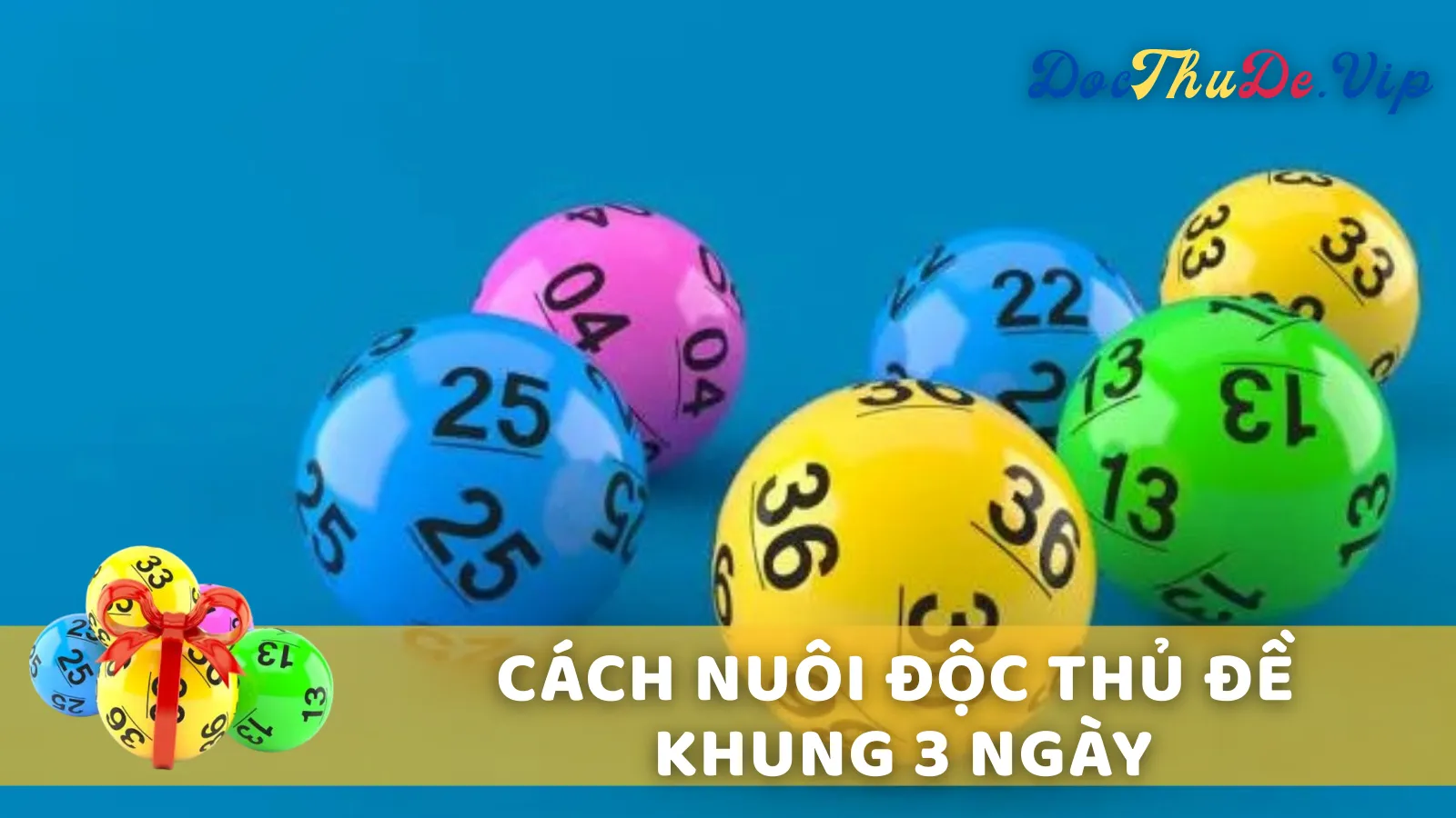 cach nuoi doc thu de khung 3 ngay