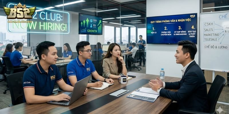 quy trinh phong van va nhan viec chuyen nghiep tai cong game