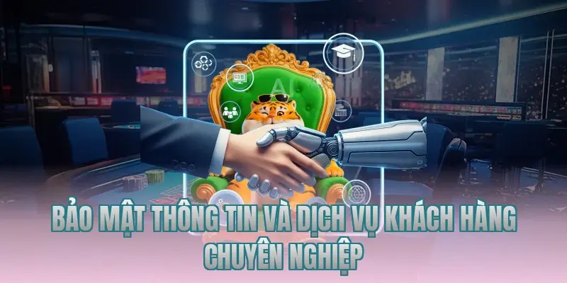 bao mat thong tin va dich vu khach hang chuyen nghiep