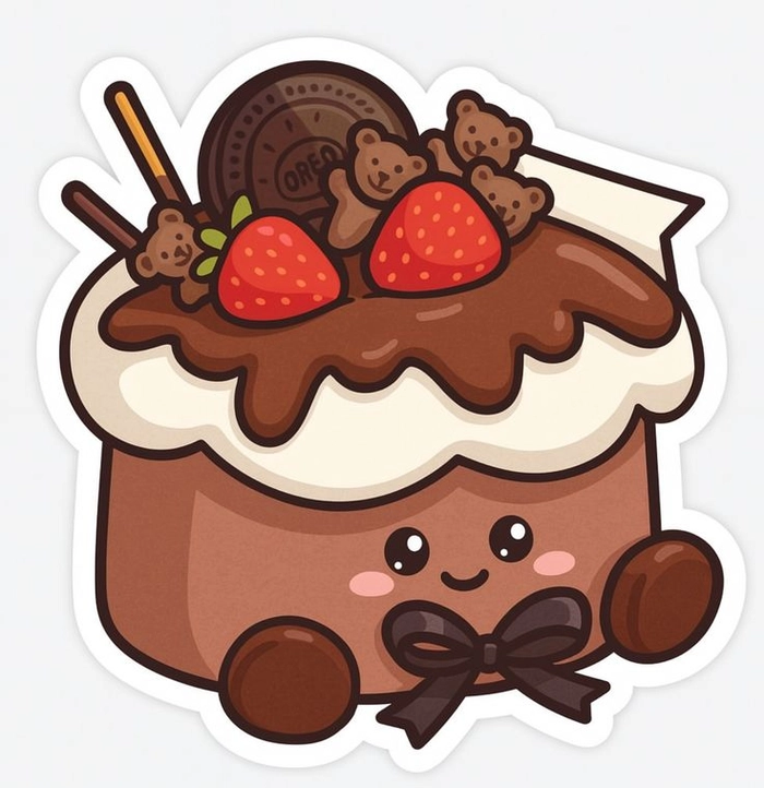 Gallery - Bộ 147+ sticker đồ ăn vặt cute cực xinh cho tín đồ ăn uống - image 5